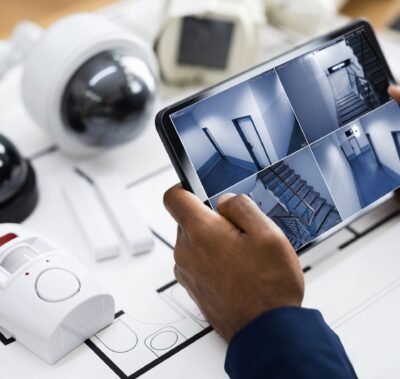 New home security planning during construction