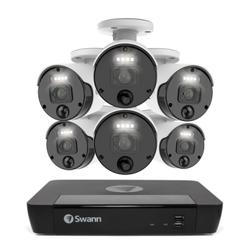 Swann Master Series 6 Camera NVR Security System